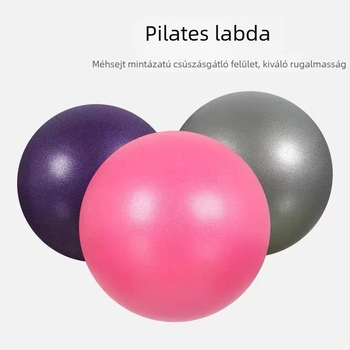 PVC jóga labda, vastagított, repedésálló, 25 cm, pilateshez és tánc-egyensúlyhoz