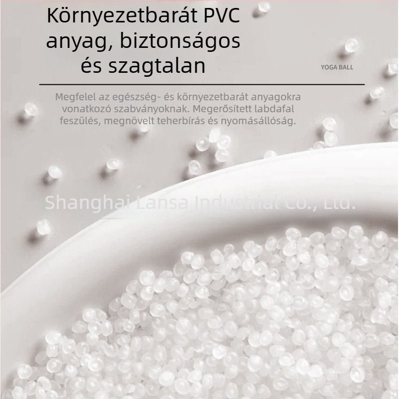 Robusztus, duzzadó jóga labda, robbanásbiztos kivitelben, PVC anyag, 800 g, készen áll, testreszabható
