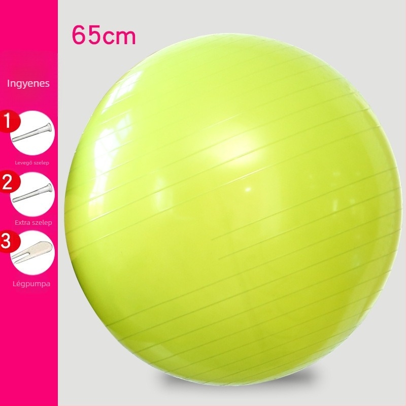 PVC-ből készült terhes jóga labda szüléshez; fitnesz és testápolás; súly 900 g; felfújható; eredet Zhejiang; egészségügyi masszázs és testápolás területekre alkalmas.