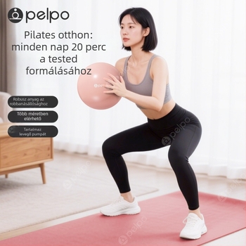 Pilates kis labda vastagított anti-burst dizájnnal otthoni jóga és medencefenék gyakorlatokhoz | Márka: Pelpo | Anyag: PVC