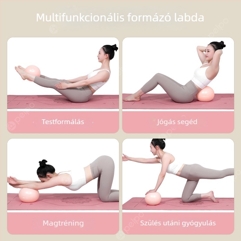 Pilates kis labda vastagított anti-burst dizájnnal otthoni jóga és medencefenék gyakorlatokhoz | Márka: Pelpo | Anyag: PVC