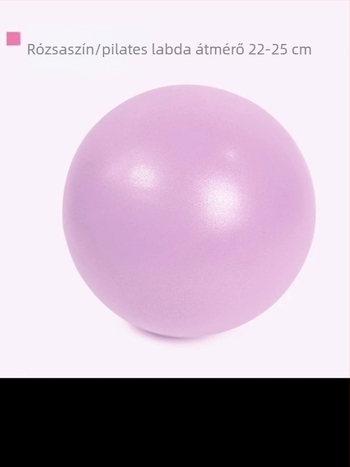 Jóga labda Pilateshez, mini medencefenék izomlabda, 25 cm átmérőjű, fitnesz labda egyensúly és edzés céljára