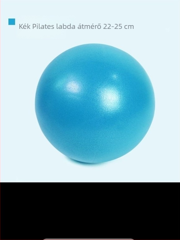 Jóga labda Pilateshez, mini medencefenék izomlabda, 25 cm átmérőjű, fitnesz labda egyensúly és edzés céljára