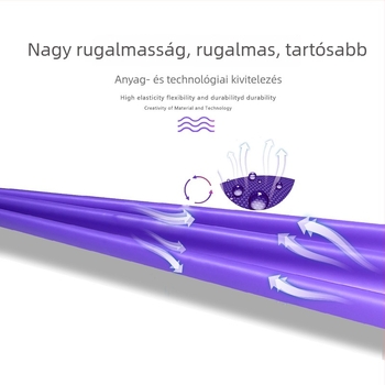 Jóga elasztikus kötél és ellenállás szalag férfiak és nők számára, erőnléti edzés és nyújtás, latex ellenállás kötél