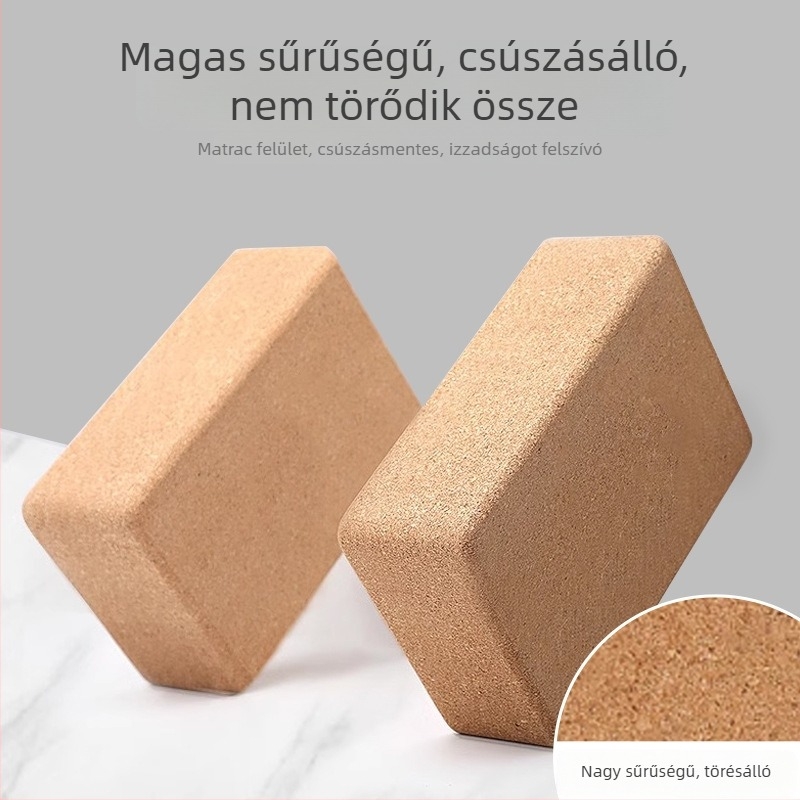 Nagahiro parafa jóga blokk, 730 g, logó testreszabás