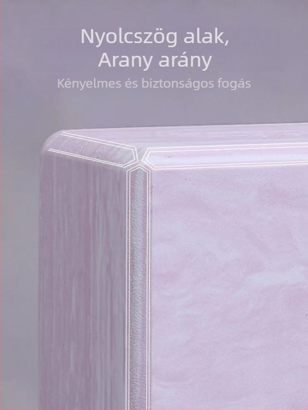 Jógablokk – EVA anyag, kiterjedt sűrűségű hab, 280–300 g, Zhejiang származású, testreszabható