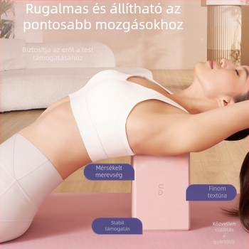 Jóga blokk EVA, nagy sűrűségű, kategória: jóga blokk, felnőtteknek