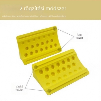 Háromszög alakú EVA jóga blokk vállnyitáshoz, fascia felszabadításhoz és rehabilitációs edzéshez