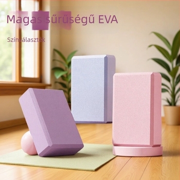 Yijia jóga blokk – EVA anyag, nagy sűrűségű hab, súly 150 g / 200 g, jóga tömb edzéshez