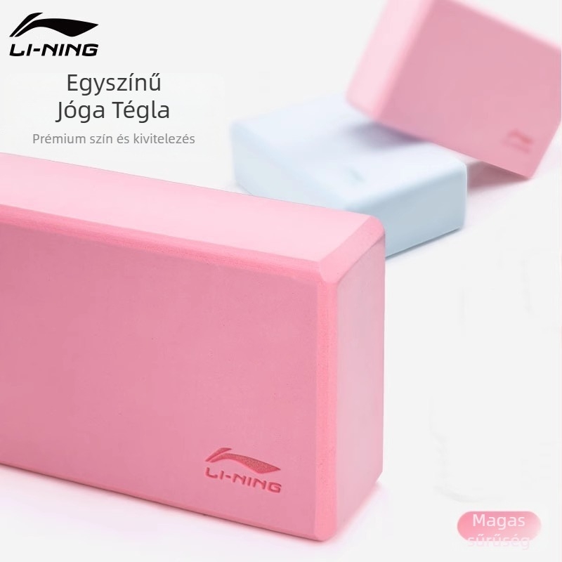 Li Ning jóga blokk, EVA anyag, 200 g, fitnesz és tánc számára