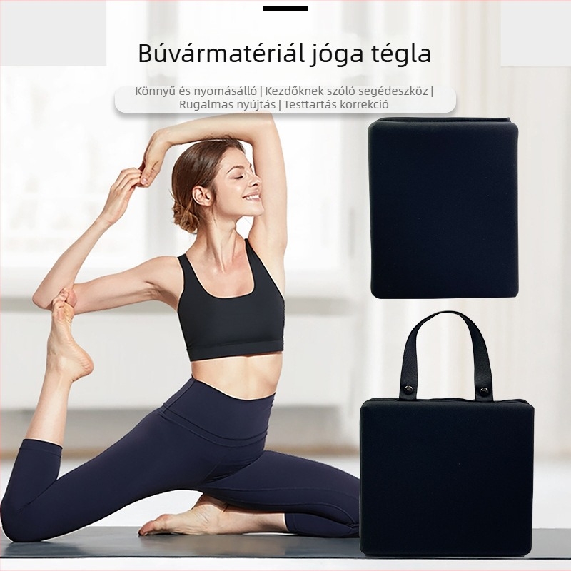 Hordozható EVA- és neopren anyagú jóga blokk, nyújtáshoz és gyakorláshoz