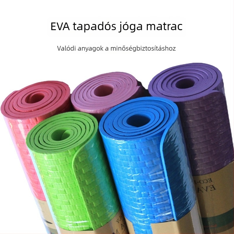EVA jóga matrac, 7,1 mm vastagság, 570 g tömeg, eredet Yiwu, Zhejiang