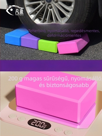 Gyerekeknek készült, nagy sűrűségű jóga tégla nyújtáshoz és táncgyakorlathoz