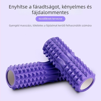 Kibővített EVA jógaoszlop habgörgővel az izomlazításért