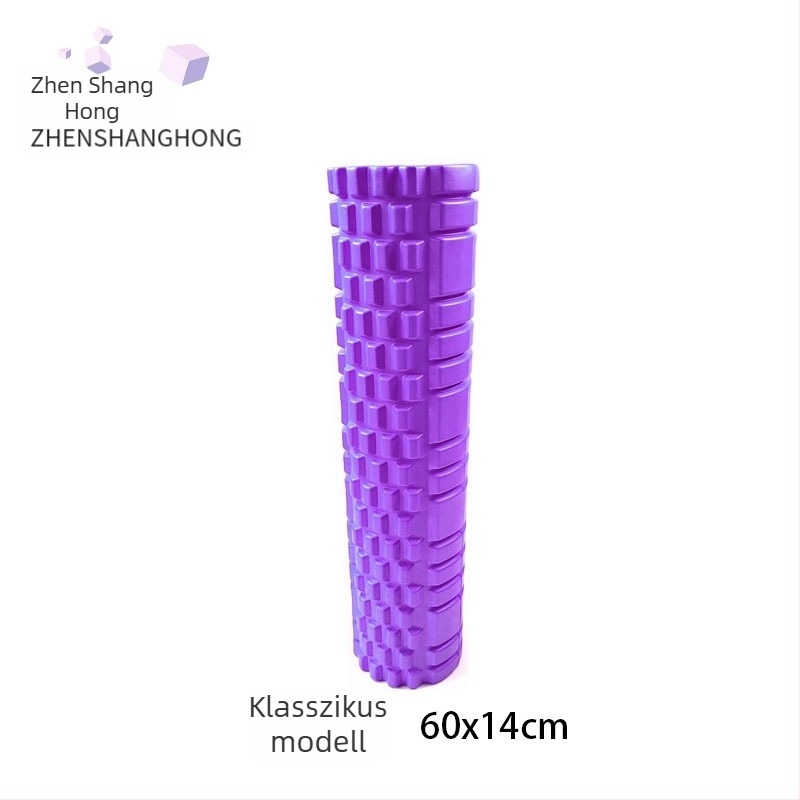 EVA üreges jógaoszlop hálós textúrájú habos felületű masszázsroller fitneszhez
