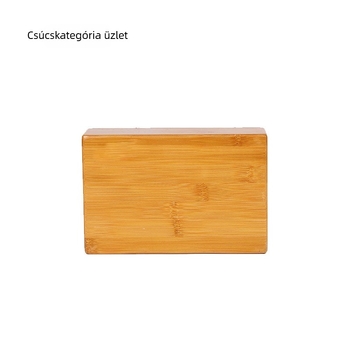 Bambusz jóga blokk – 650 g ±50 g, anyag: bambusz, feldolgozás és testreszabás elérhető