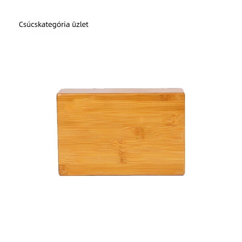 Bambusz jóga blokk – 650 g ±50 g, anyag: bambusz, feldolgozás és testreszabás elérhető