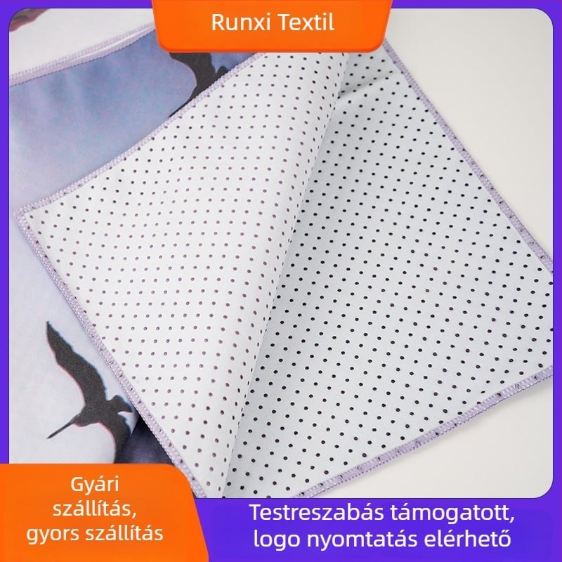 Mikroszálas jóga törölköző - csúszásmentes, nedvszívó, puha és hordozható; Anyag: Mikroszálas; Kategória: Jóga törölköző; Vastagság: kérjen tanácsot az ügyfélszolgálattól; Súly: kérjen tanácsot; Testreszabás: elérhető