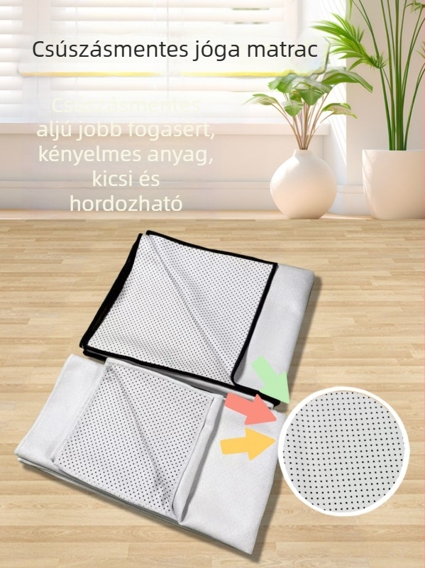 Jóga törölköző Ant anyagból — hordozható, gyorsan száradó, mosható edzéshez
