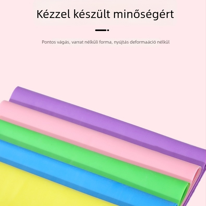 Aishang Jóga ellenállás-szalag – TPE/Latex anyag – Fitnesz nyújtó szalag