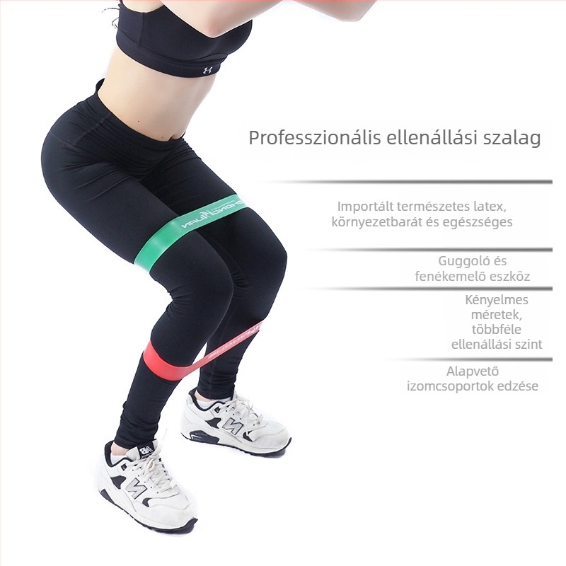 Edzésellenállás-szalag erőnléti edzéshez, felszerelés az atlétikai edzéshez, húzógyűrű
