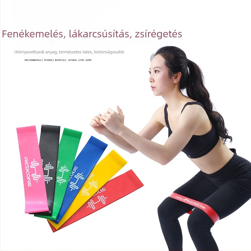 Edzésellenállás-szalag erőnléti edzéshez, felszerelés az atlétikai edzéshez, húzógyűrű