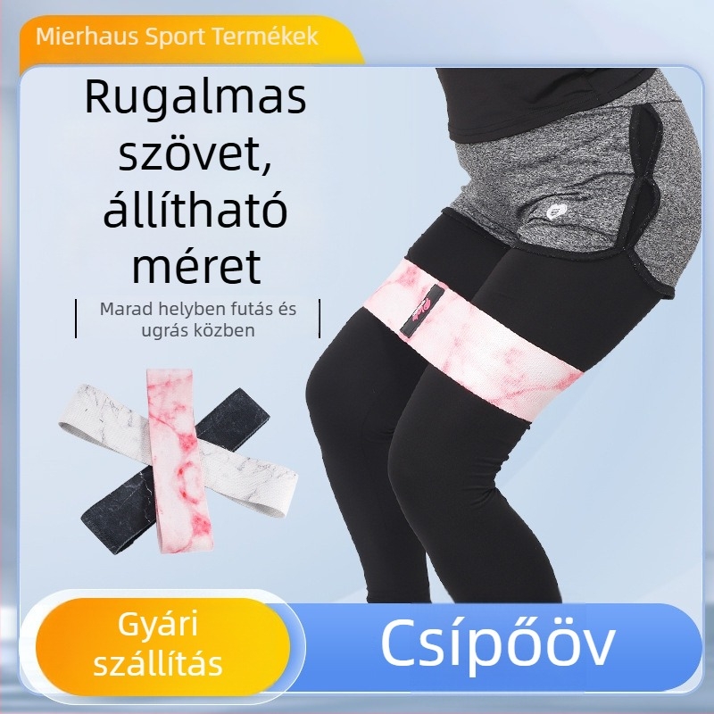 Milhusi poliészter rostból készült csúszásmentes edzésellenállási kör
