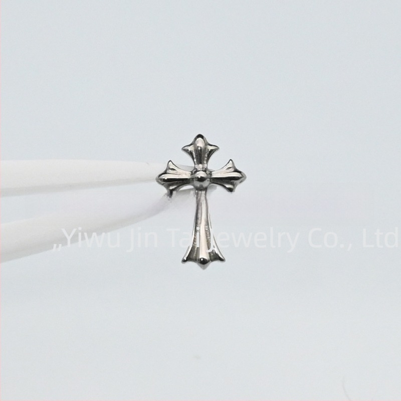 F136 titán ötvözetű fülbevalók gravírt szöveggel – uniszex, vintage stílus, Princess sorozat