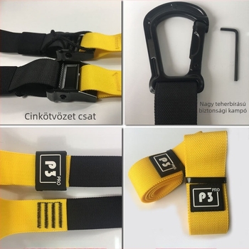 TRX-stílusú függő ellenállásszalag-edzőberendezés