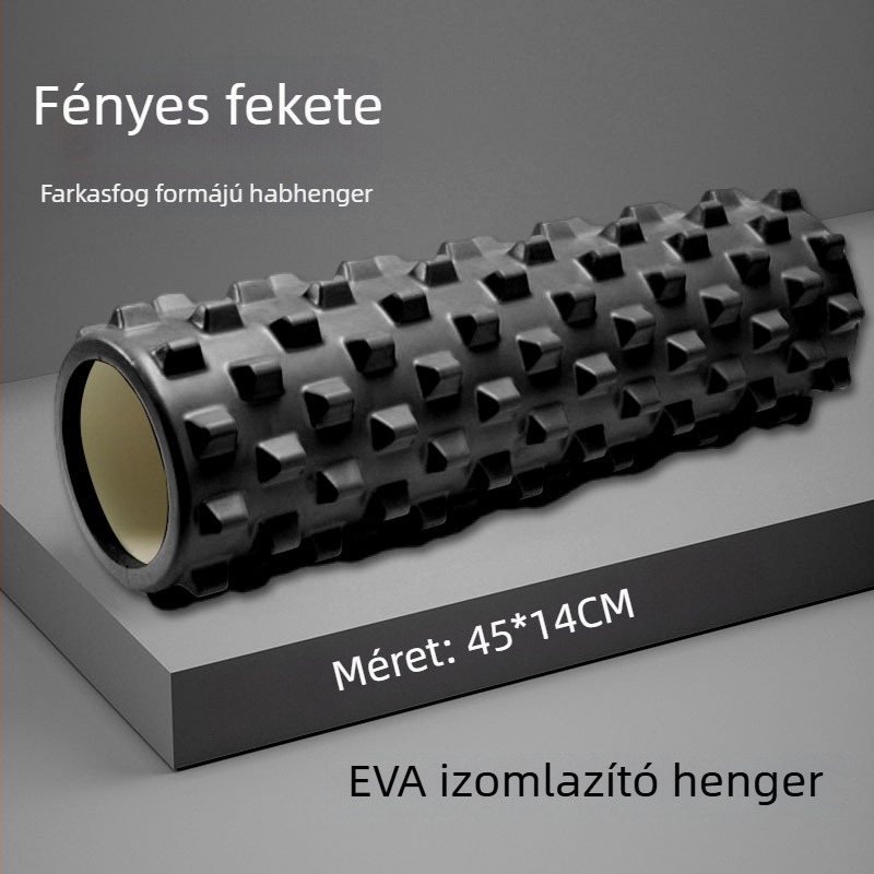 Tüskés habhenger izomlazításra, jóga és masszázs