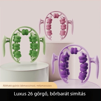 STKO 26-kerékes gyűrű alakú lábmasszírozó roller – vádli ellazítása, PP anyag