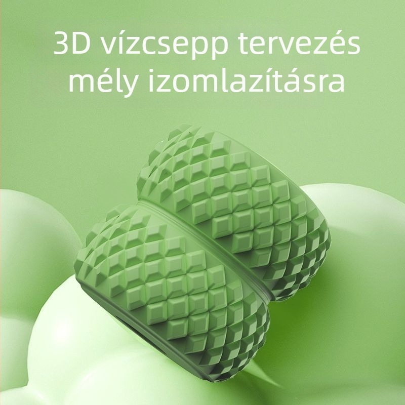 STKO 26-kerékes gyűrű alakú lábmasszírozó roller – vádli ellazítása, PP anyag