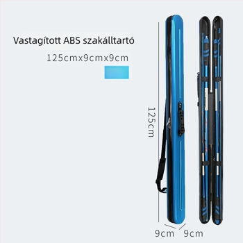 ABS műanyag horgászbot táska, merev héj, hordozható és vízálló tároló