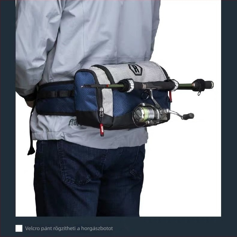 Rapala folyó menti horgásztáska, vászon deréktáska, nem vízálló