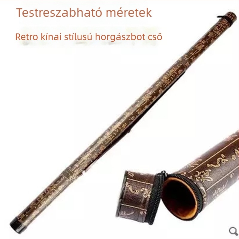 Fuvolatartó táska cipzárral és horgászbot-táska – hangszeres táska