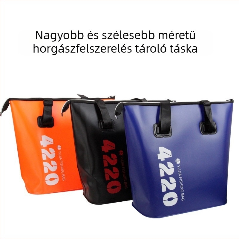 Yujia EVA horgász táska – megvastított, széles kapacitású élőhal szállítótáska kézi fogantyúval