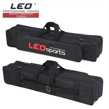 Leo/leou vászon horgászbot-táska, tervezve a botok elhelyezésére, nem vízálló, termék kód 25130