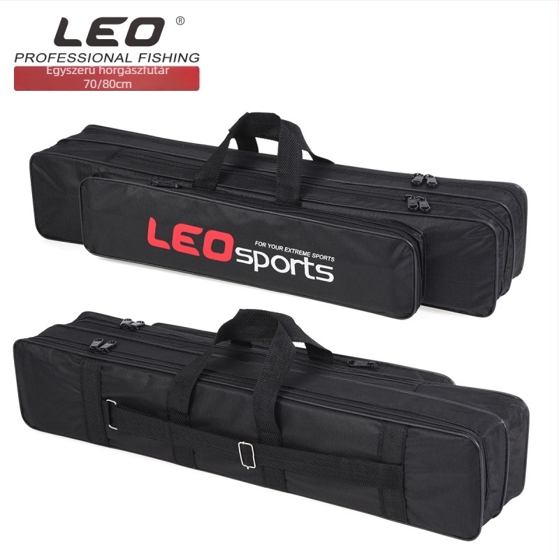 Leo/leou vászon horgászbot-táska, tervezve a botok elhelyezésére, nem vízálló, termék kód 25130