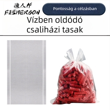 FISHERBON Vízben oldódó csali tasak dobó — távoli dobás, rögzített pontú süllyedés, csali elosztó készülék