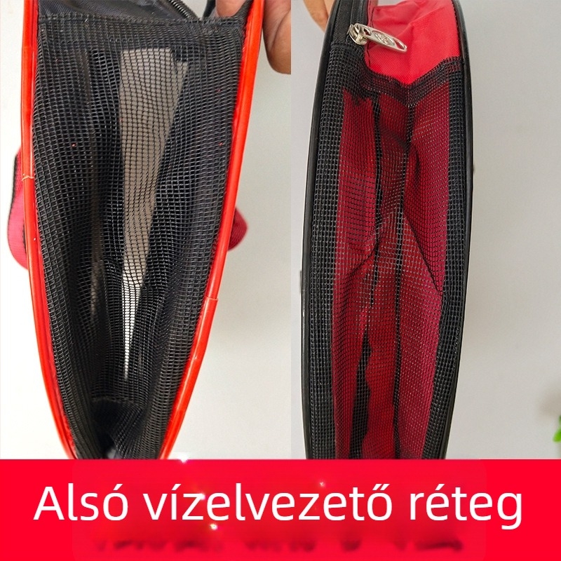 Körk alakú vászon horgász táska — többfunkciós, megerősített, vízálló és szagtalan