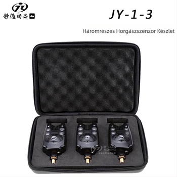 Digitális horgászriasztó, modell JY-1-3, három darabos készlet