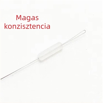 Cilindrikus, átlátszó távolsági gyöngyök készlet a halászati damilon – Anyag: selyemvirág; Forma: hengeres; Átlátszóság: átlátszó; Termékkód: F97JH86M6TSTH8