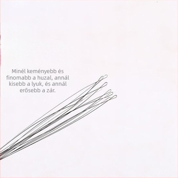 Cilindrikus, átlátszó távolsági gyöngyök készlet a halászati damilon – Anyag: selyemvirág; Forma: hengeres; Átlátszóság: átlátszó; Termékkód: F97JH86M6TSTH8