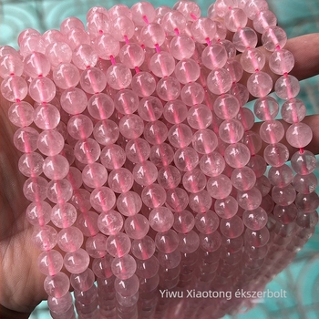 Kristályos szabad gyöngyök – vágott és polírozott felület, Guangzhou eredetű, aventurin mintázat