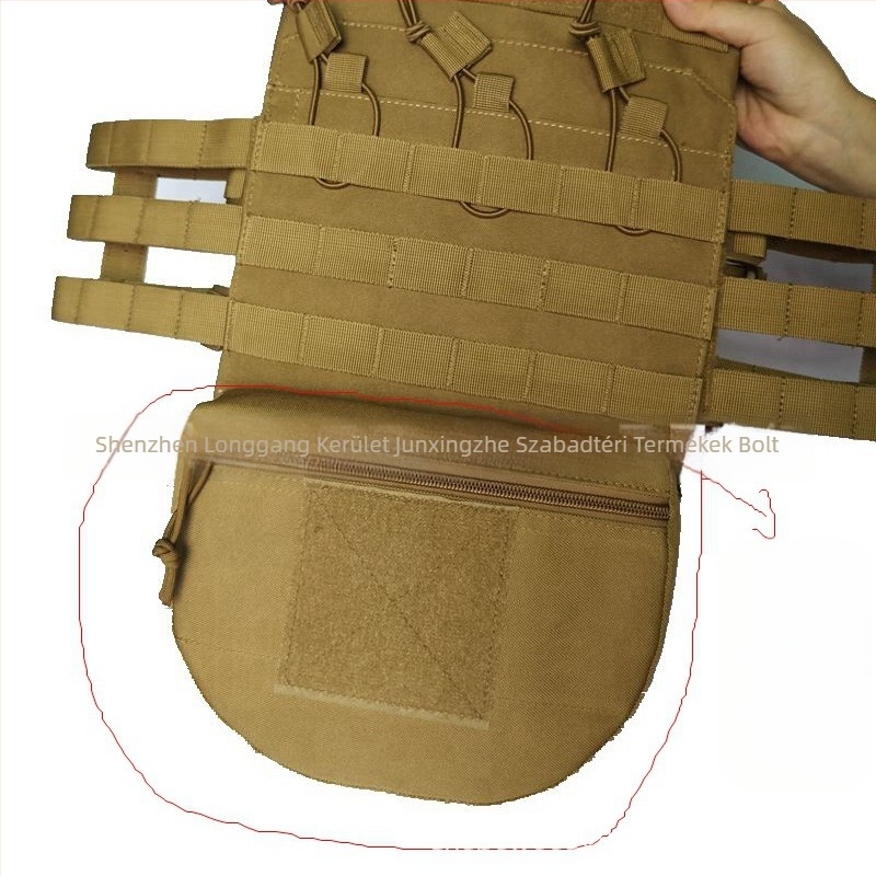 Taktikai deréktáska, 600D Oxford anyagból, uniszex, 2024 tavasz, kültéri sportokra, katonai stílusú