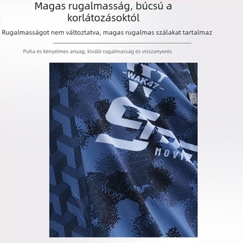 Nyári horgászruha: lélegző, vízálló, UV védelem, poliészter, uniszex