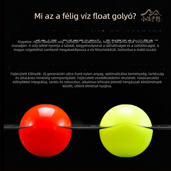 Sziklás horgász úszó, nylon konstrukció, úszók és bóják