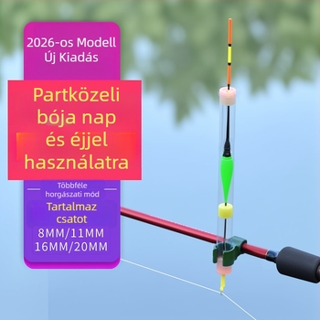 Wickert Vertikális Sodródó Horgász Úszó Digitális Nappal/Éjszakai Funkcióval, Partközeli Úszó, Kompozit Anyag