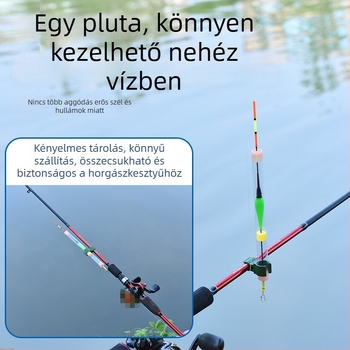 Wickert Vertikális Sodródó Horgász Úszó Digitális Nappal/Éjszakai Funkcióval, Partközeli Úszó, Kompozit Anyag