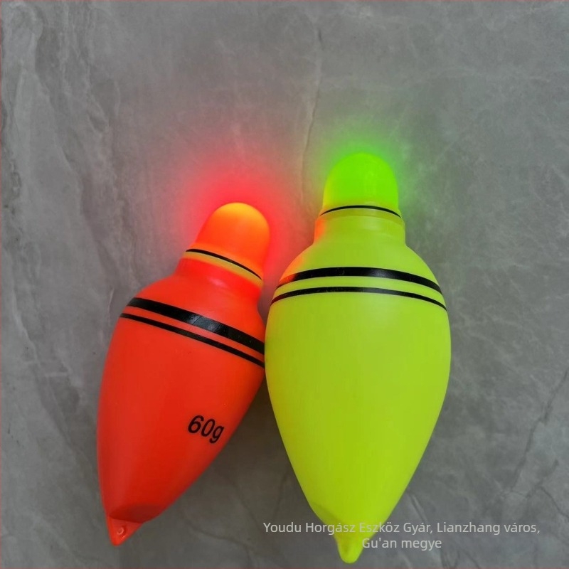 Műanyag függőleges drift horgász bója